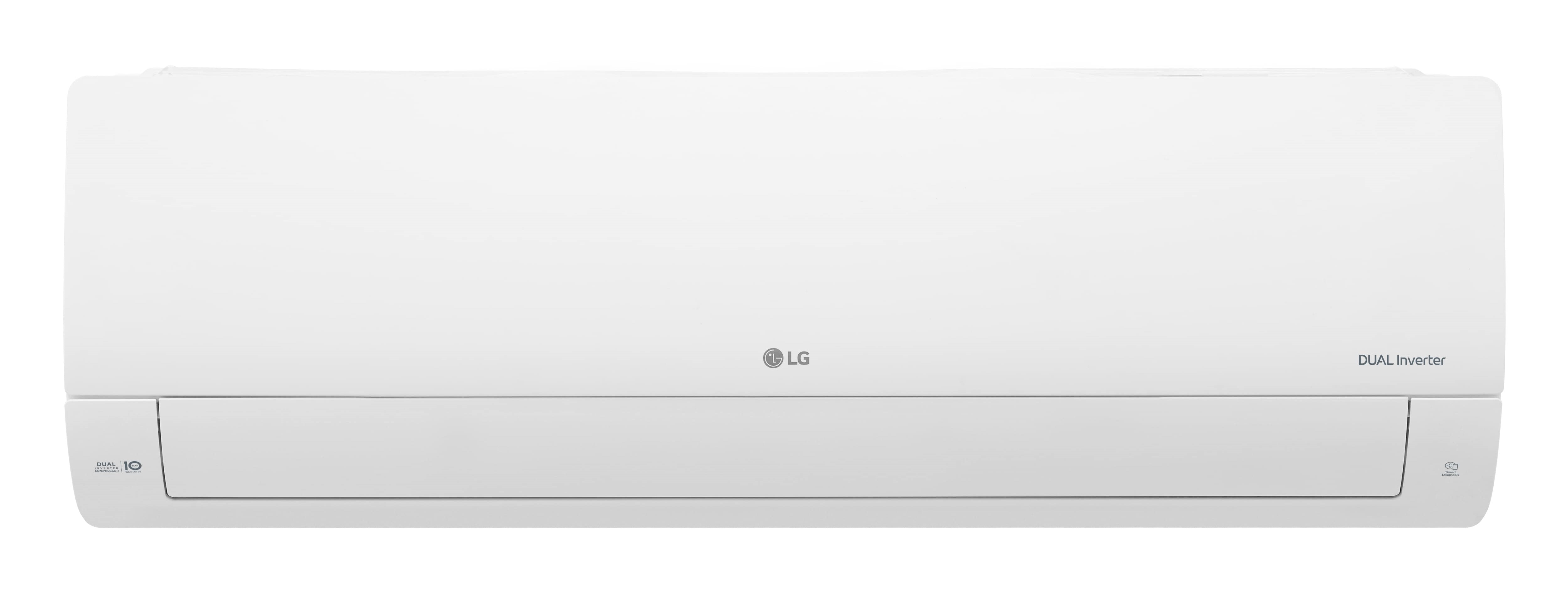 LG UAE How to Clean your AC - front shot of split AC closing